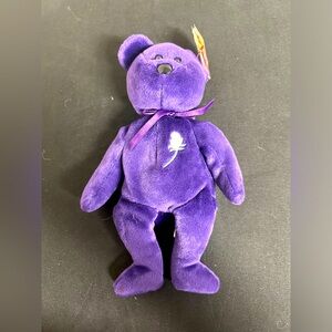 1997 beanie baby - exellent condition - purple